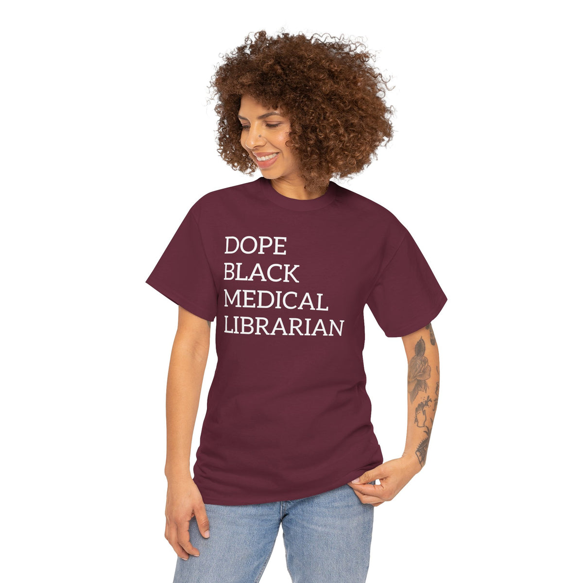 Dope Black Medical Librarian T-Shirt