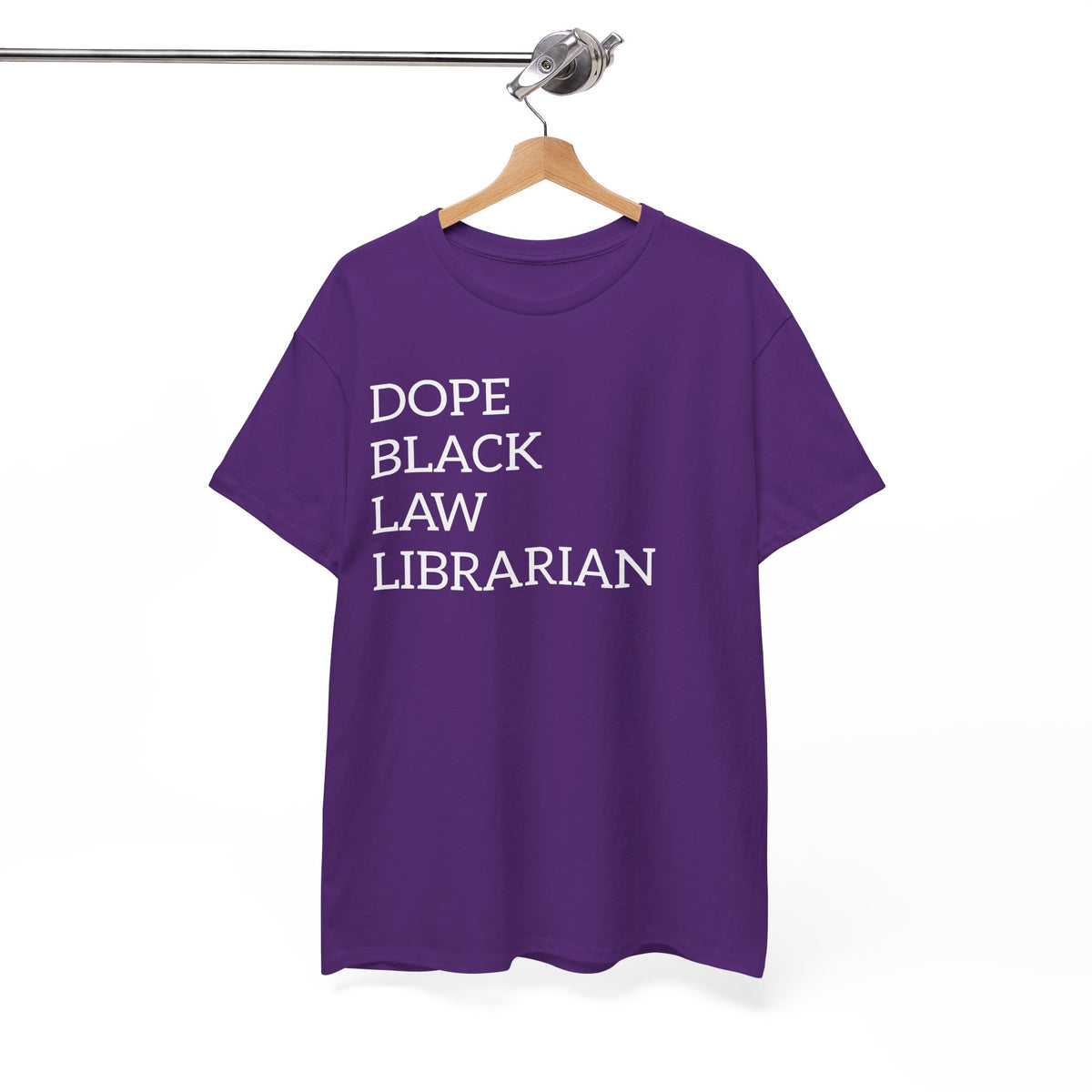 Dope Black Law Librarian T‑Shirt