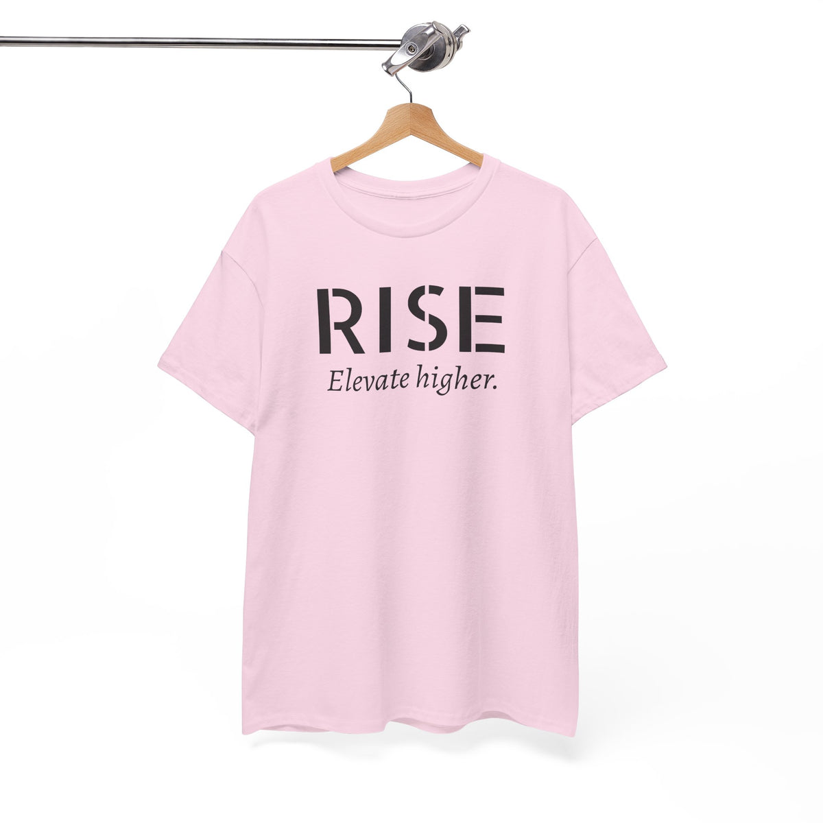 Rise "Elevate Higher" T-Shirt — Inspirational Motivational Tee